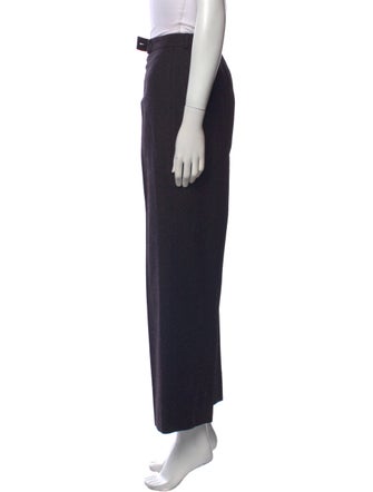 Davide Cenci Virgin Wool Wide Leg Pants