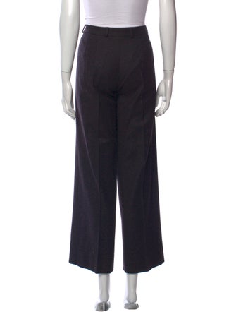 Davide Cenci Virgin Wool Wide Leg Pants