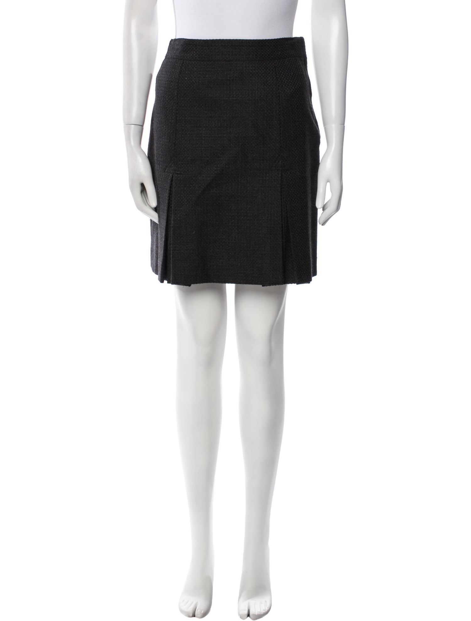 Davide Cenci Wool Mini Skirt