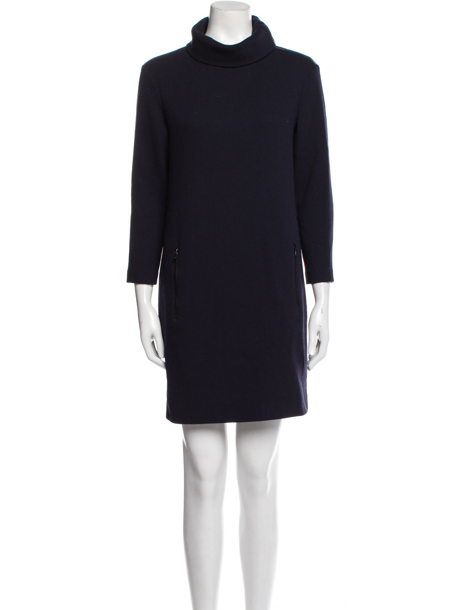 Davide Cenci Virgin Wool Mini Dress