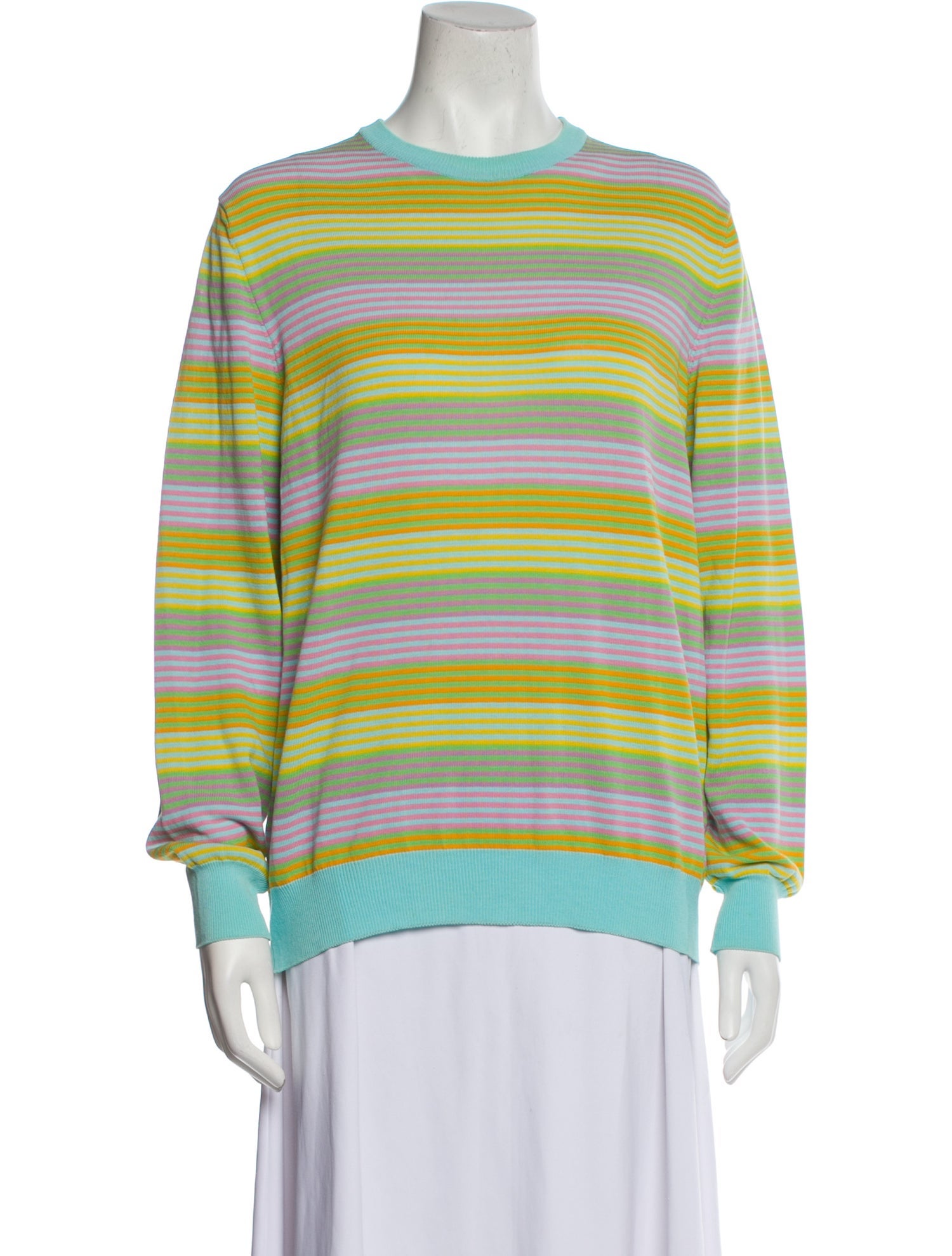 Davide Cenci Striped Crew Neck Sweater