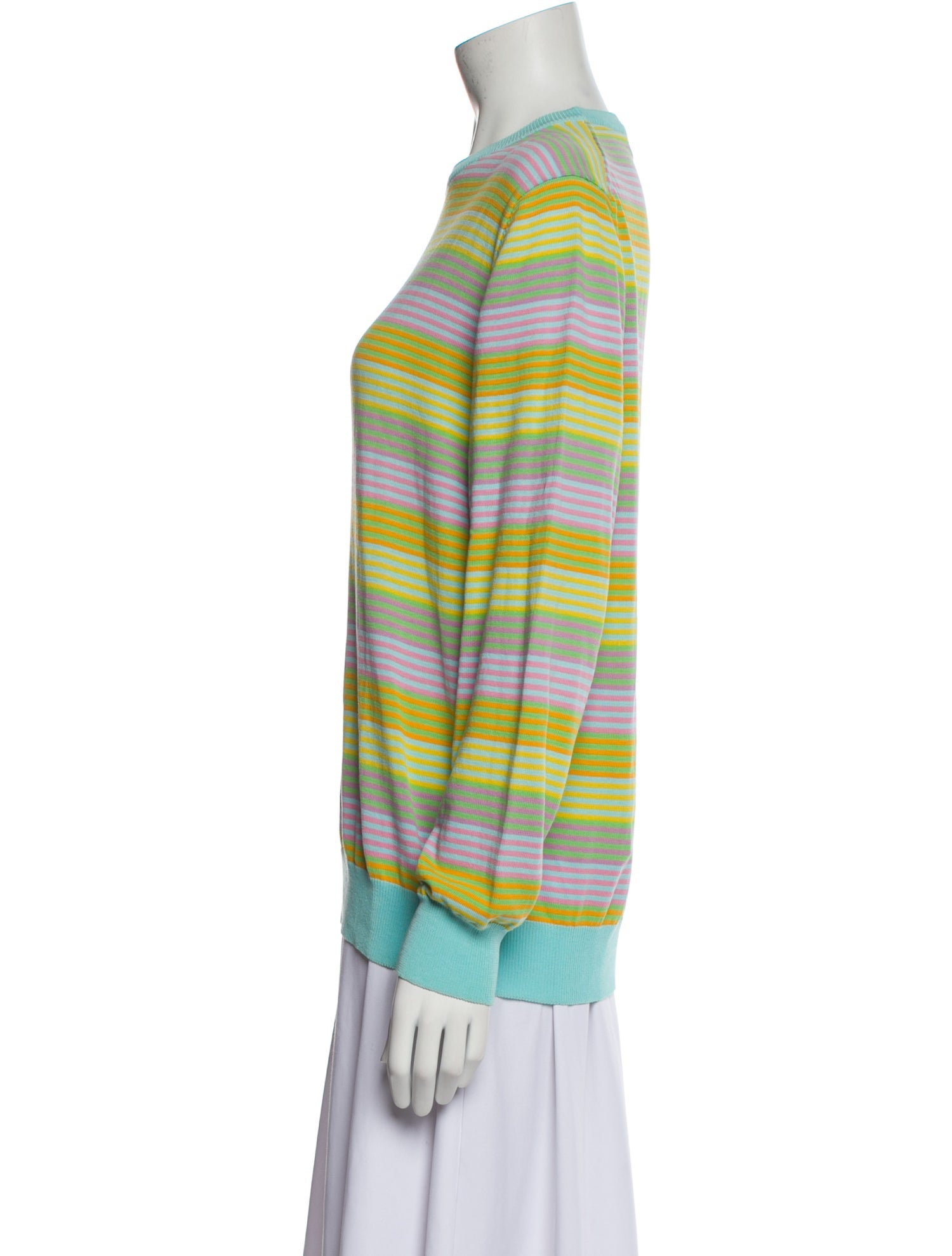 Davide Cenci Striped Crew Neck Sweater