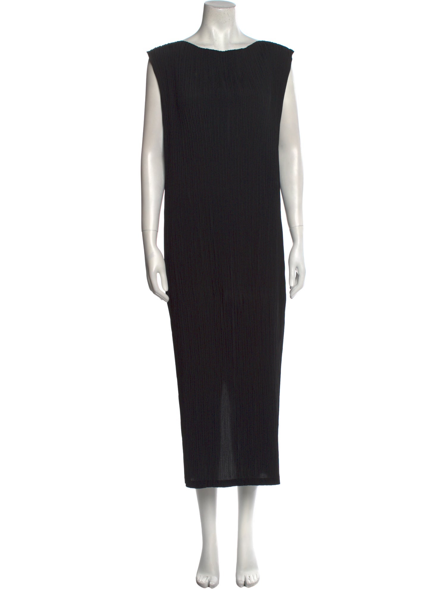 Davide Cenci Bateau Neckline Long Dress