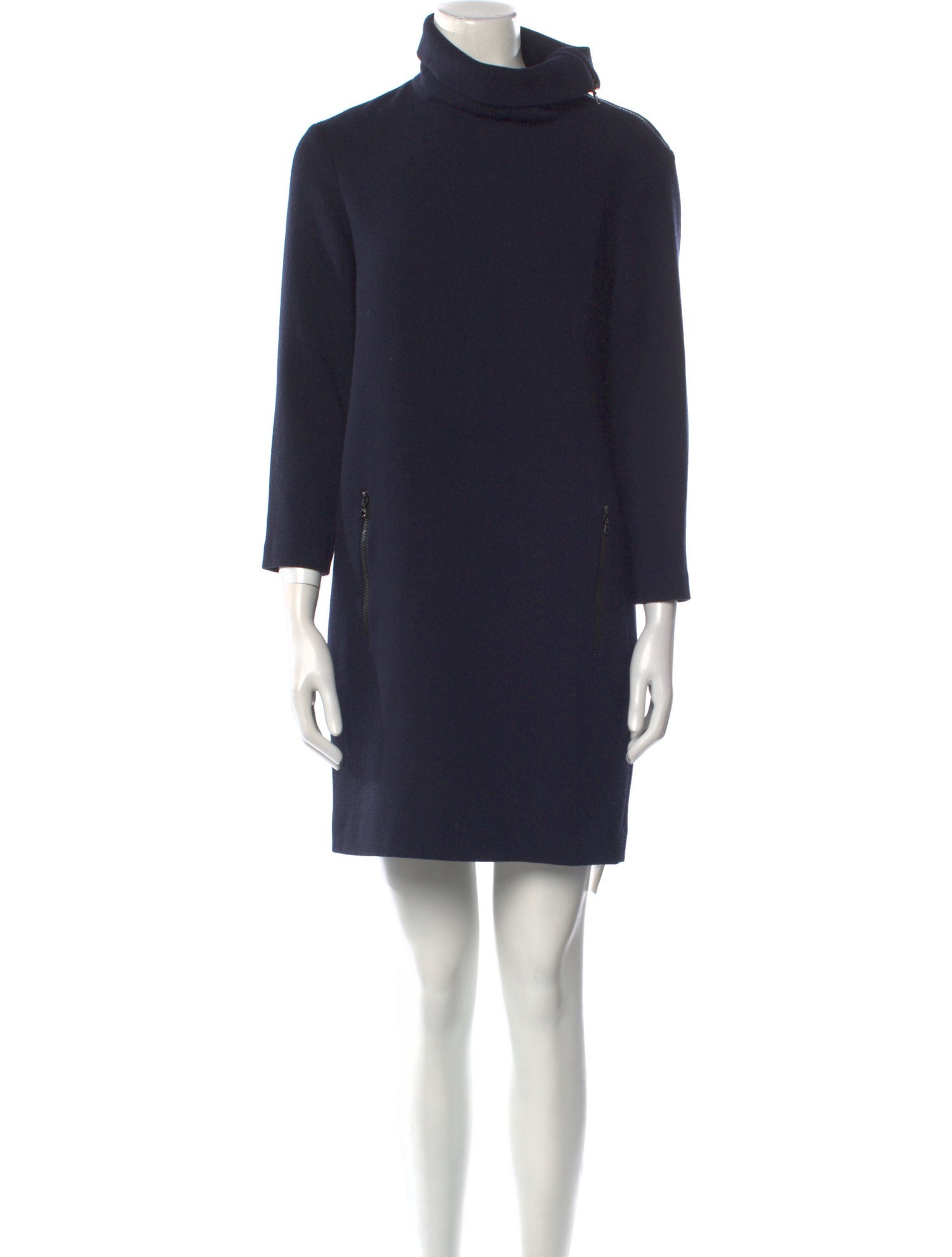 Davide Cenci Virgin Wool Mini Dress