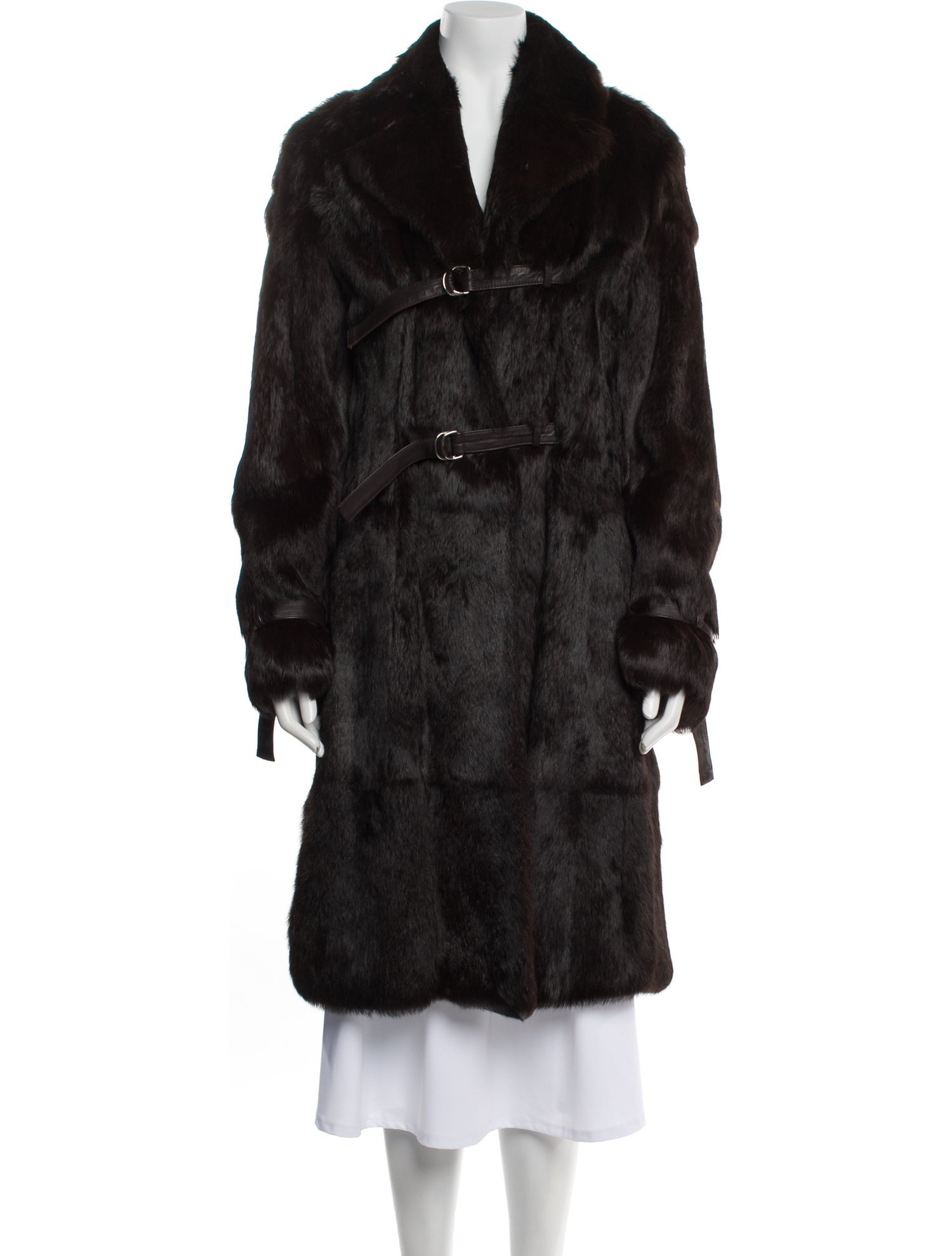 Davide Cenci Faux Fur Coat