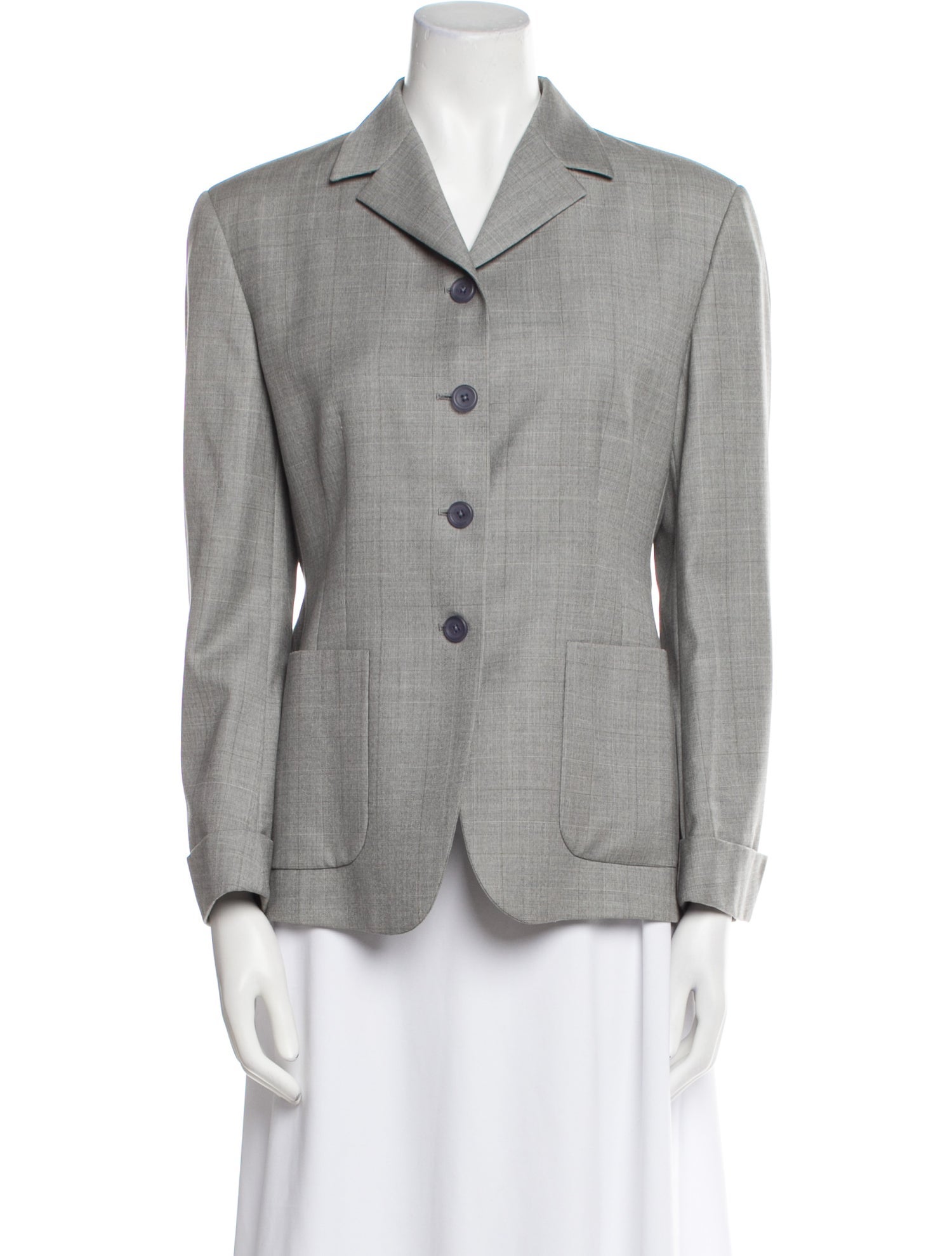 Davide Cenci Wool Blazer