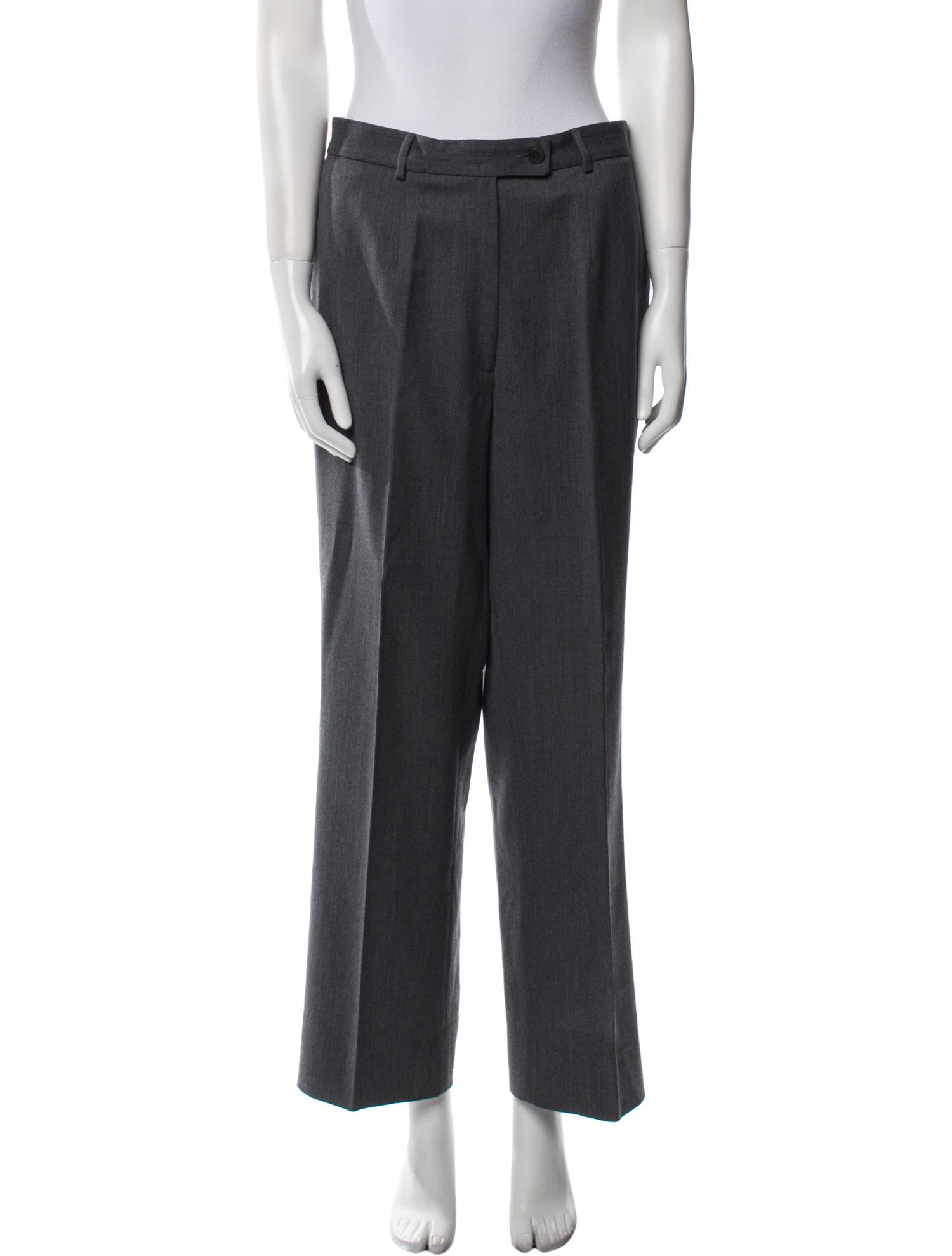 Davide Cenci Wool Wide Leg Pants