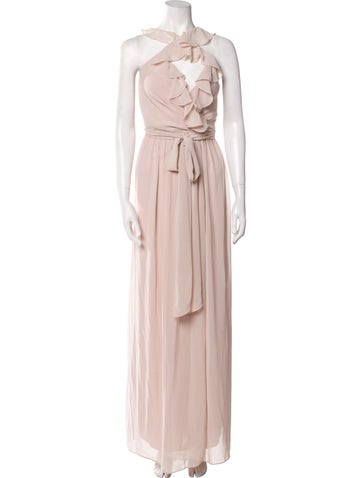 Ceremony Dresses Halterneck Long Dress XS