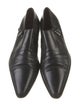 Cesare Paciotti Leather Lasercut Accents Dress Loafers