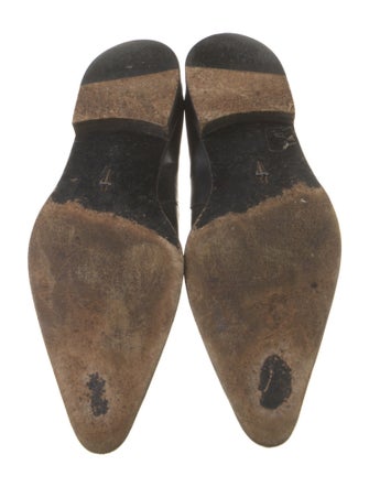 Cesare Paciotti Leather Lasercut Accents Dress Loafers