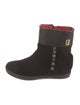 Cesare Paciotti Suede Studded Accents Boots
