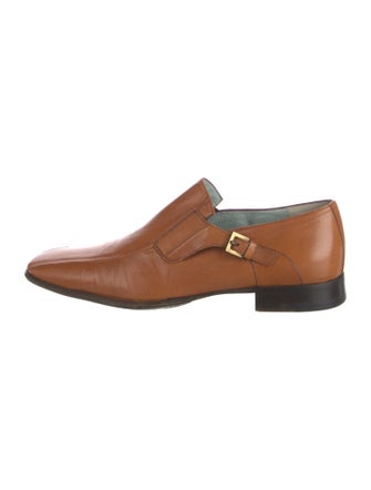 Cesare Paciotti Leather Monk Straps