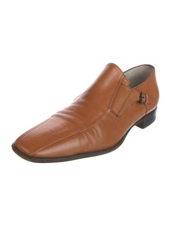 Cesare Paciotti Leather Monk Straps