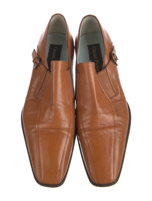 Cesare Paciotti Leather Monk Straps