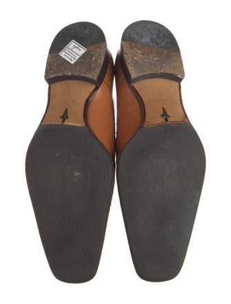 Cesare Paciotti Leather Monk Straps