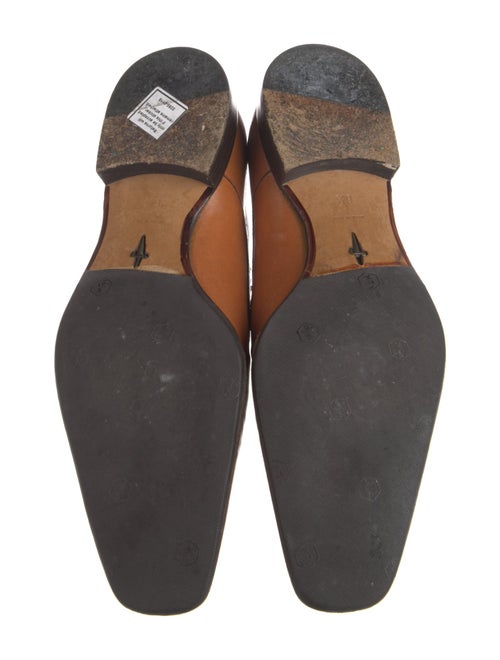 Cesare Paciotti Leather Monk Straps