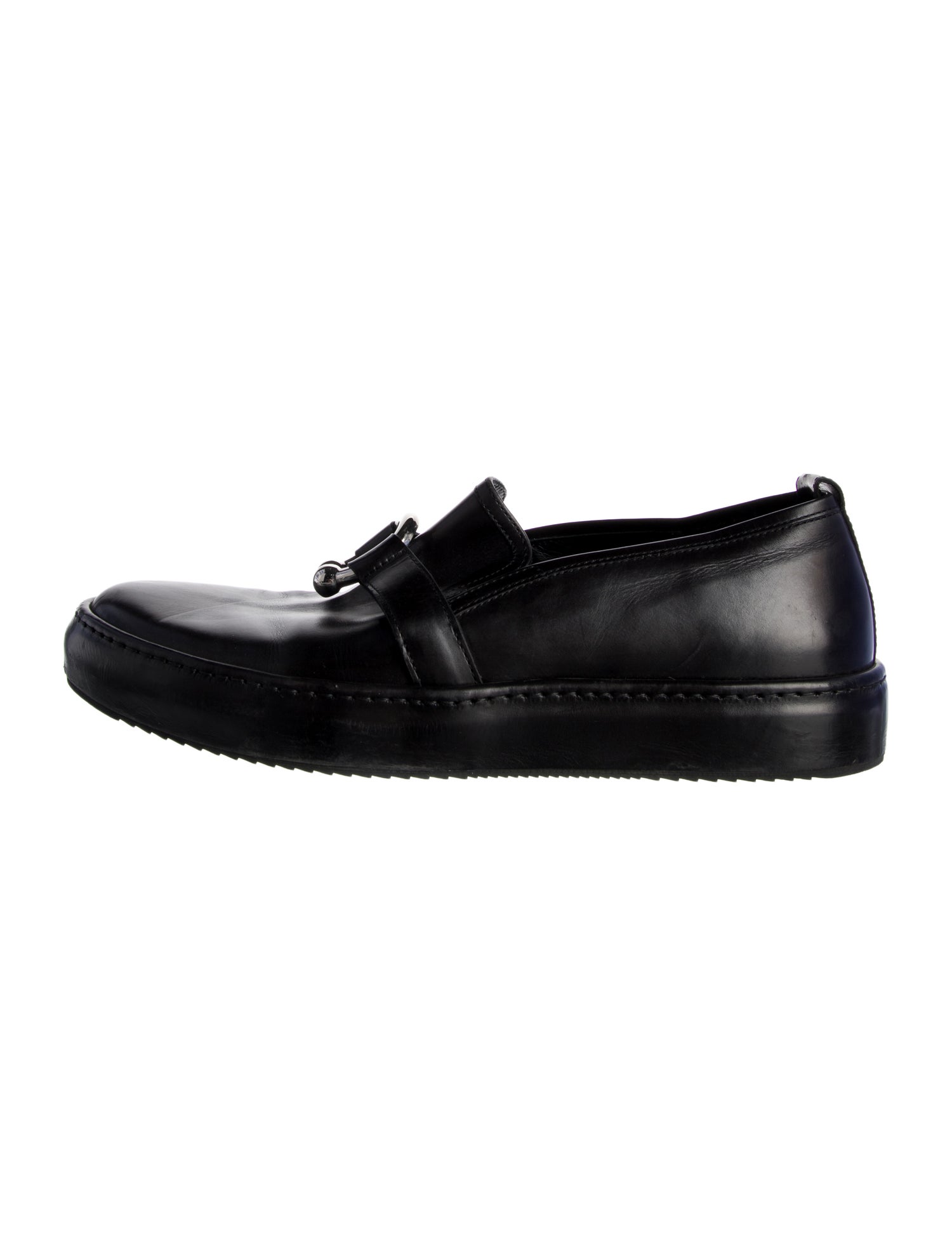 Cesare Paciotti Leather Dress Loafers