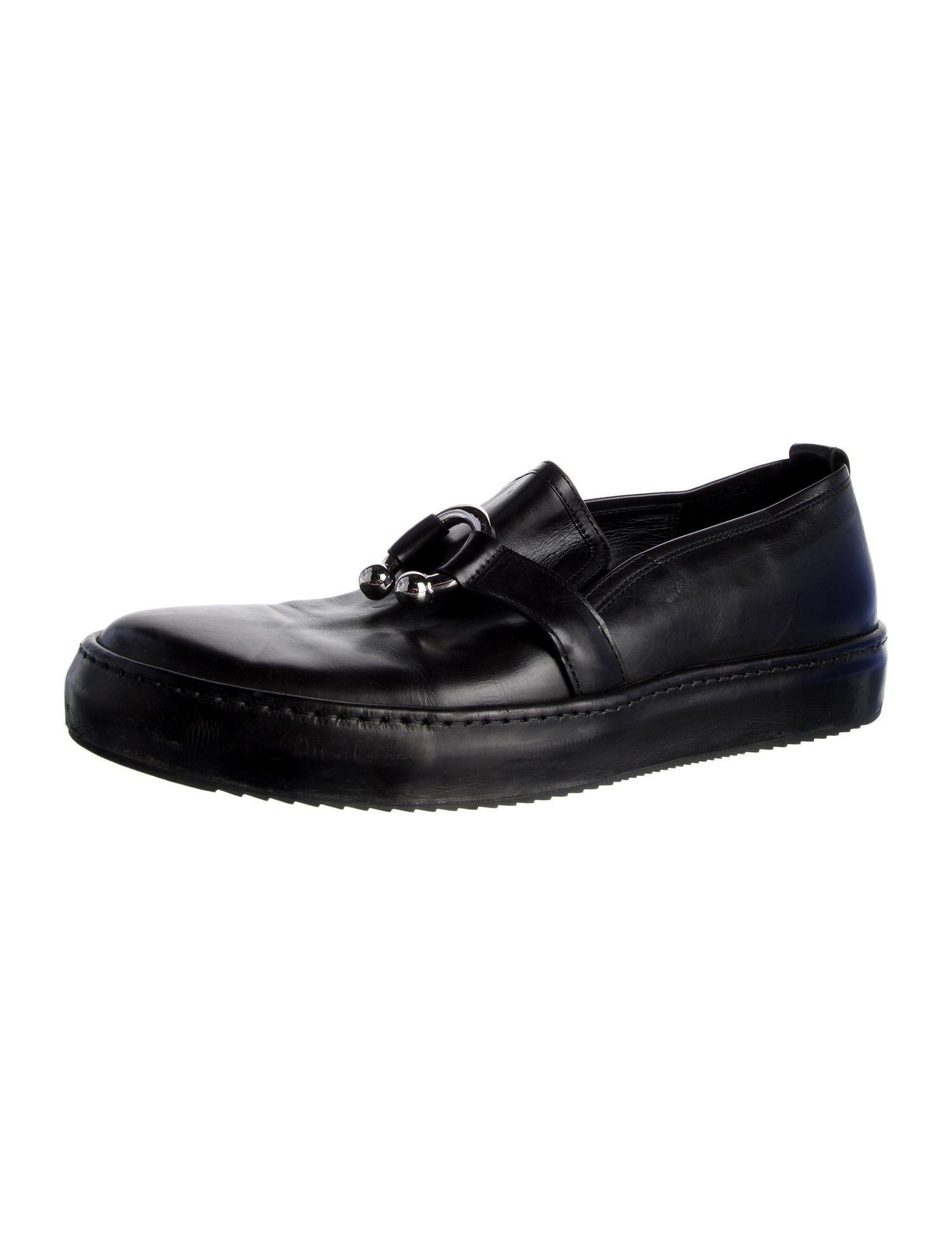 Cesare Paciotti Leather Dress Loafers