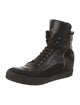 Cesare Paciotti Leather Combat Boots