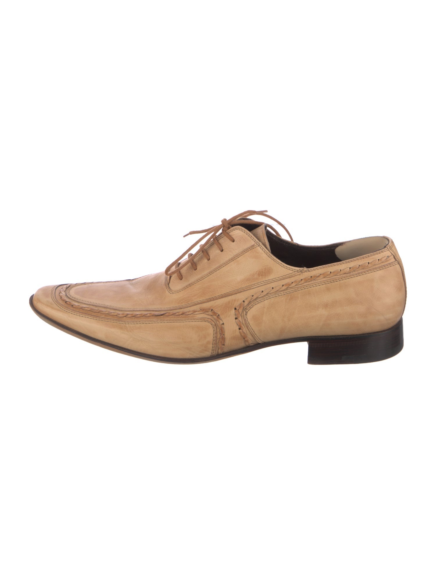 Cesare Paciotti Leather Oxfords
