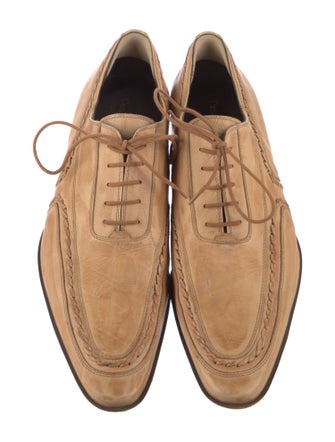 Cesare Paciotti Leather Oxfords