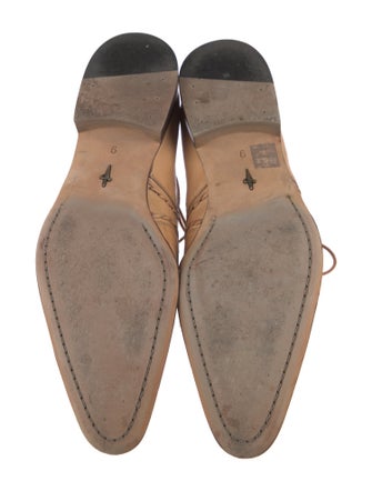 Cesare Paciotti Leather Oxfords