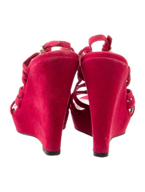 Cesare Paciotti Suede Slingback Sandals