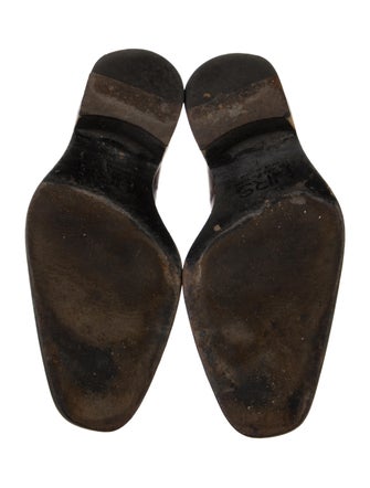 Cesare Paciotti Leather Eyelet Trim Brogues