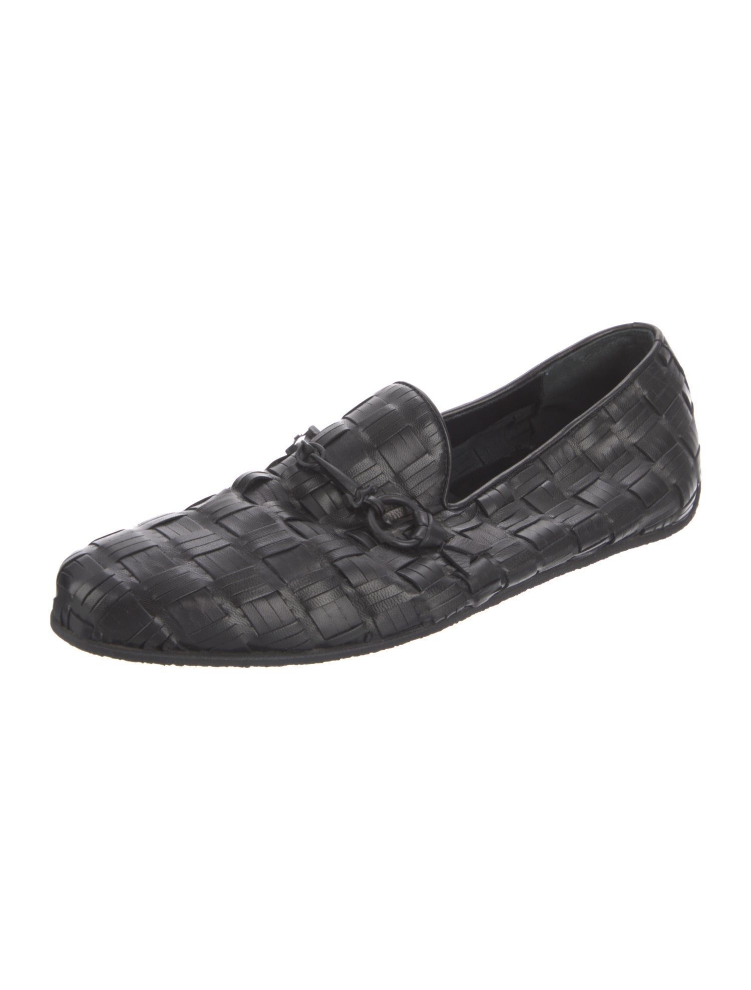 Cesare Paciotti Leather Printed Loafers