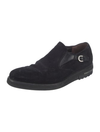 Cesare Paciotti Suede Loafers