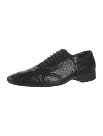 Cesare Paciotti Leather Oxfords