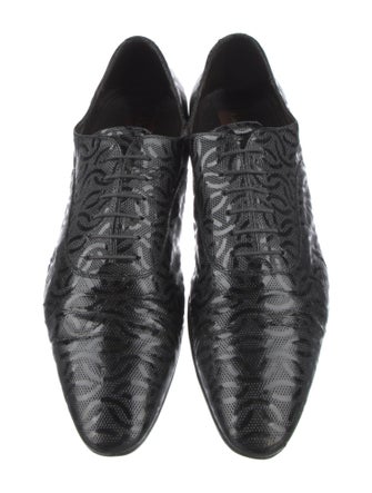 Cesare Paciotti Leather Oxfords