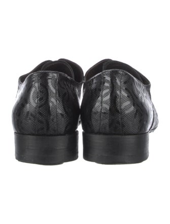 Cesare Paciotti Leather Oxfords