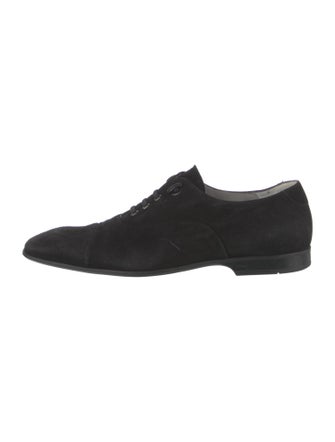 Cesare Paciotti Suede Oxfords