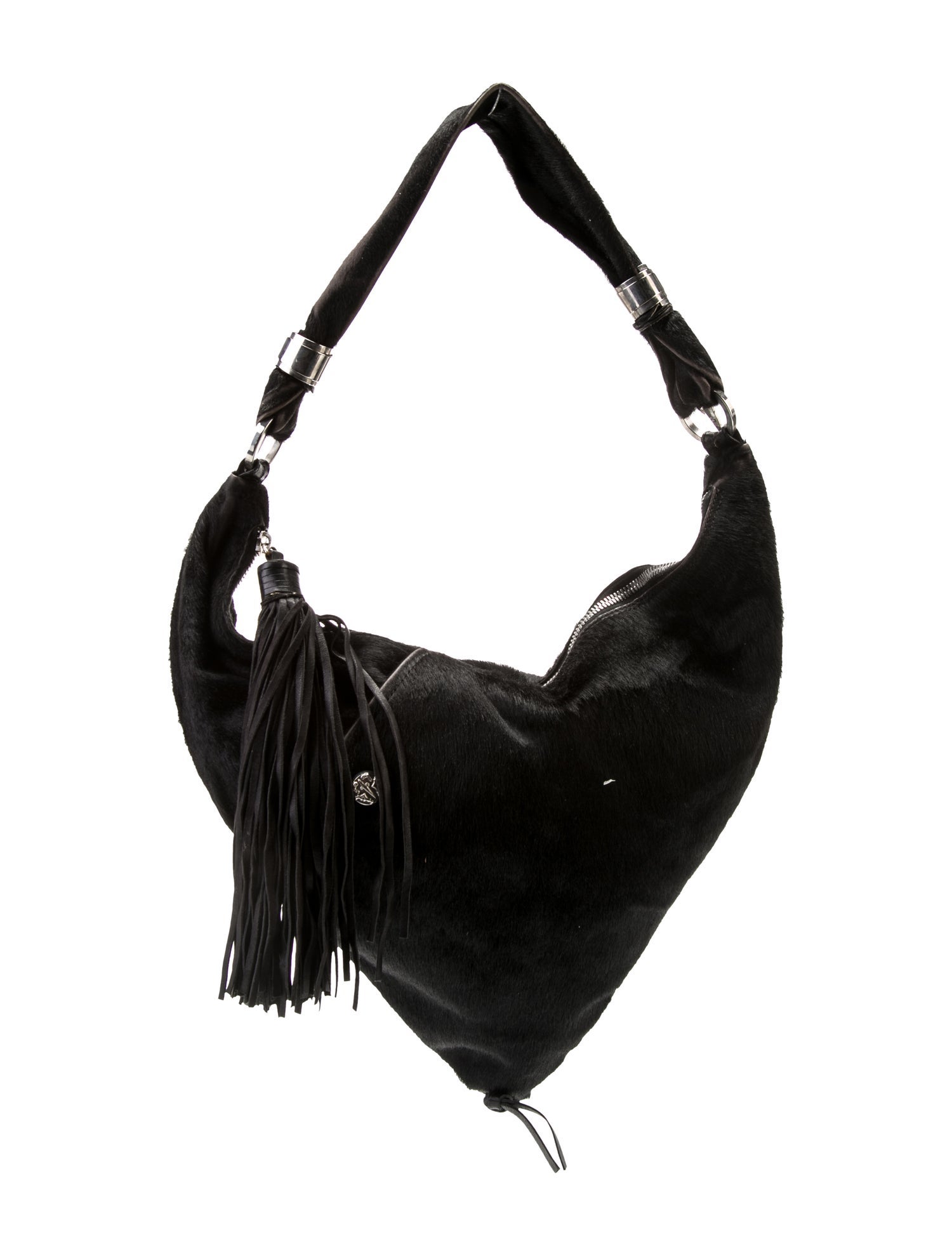 Cesare Paciotti Ponyhair Shoulder Bag