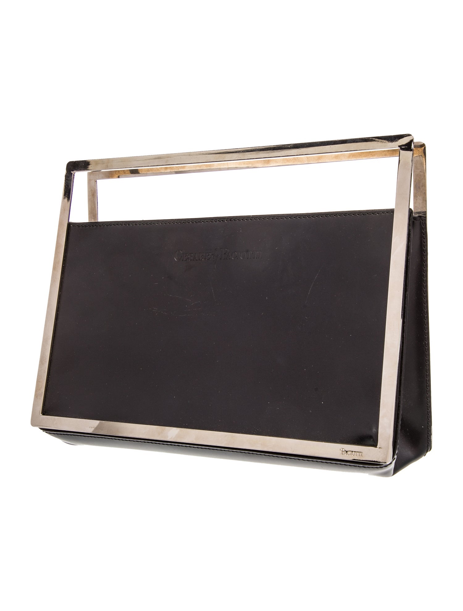 Cesare Paciotti Leather Clutch