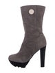Cesare Paciotti Suede Sock Boots