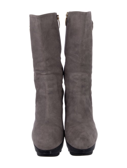 Cesare Paciotti Suede Sock Boots