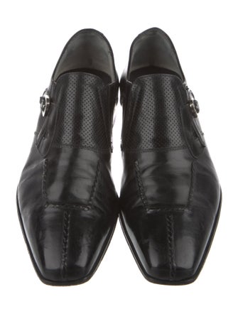 Cesare Paciotti Leather Dress Loafers