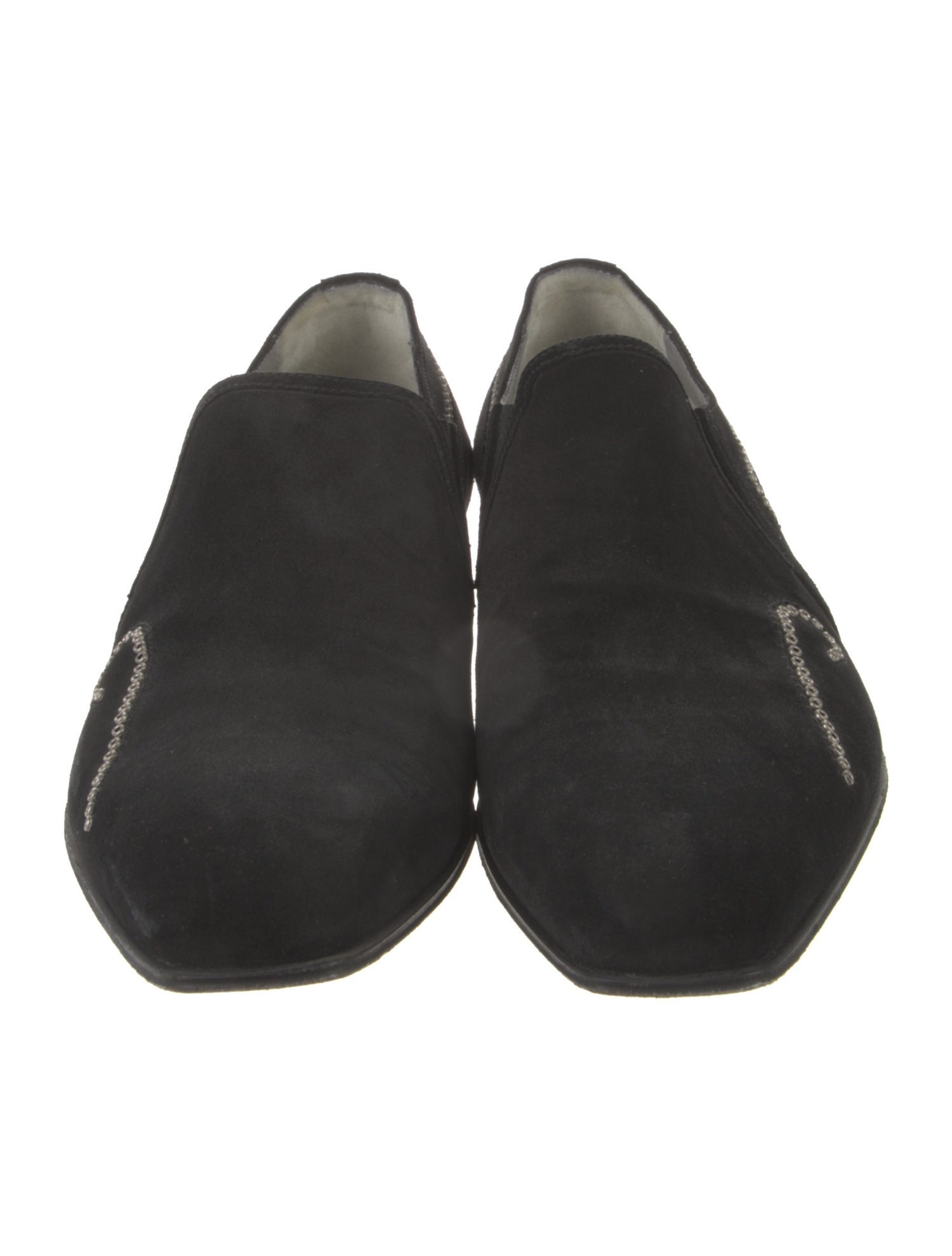 Cesare Paciotti Suede Printed Loafers