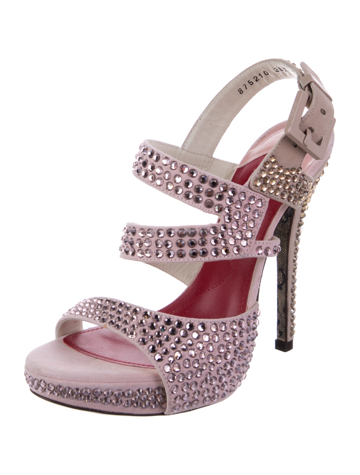 Cesare Paciotti Suede Slingback Sandals