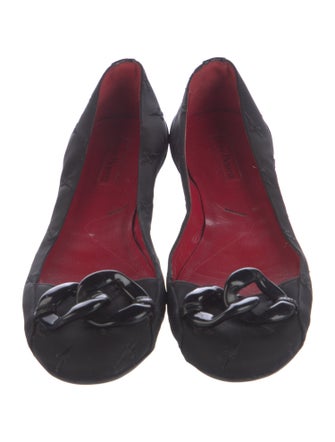 Cesare Paciotti Nylon Ballet Flats