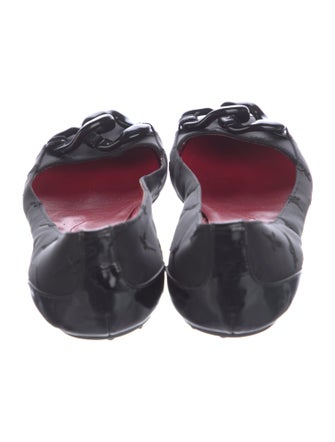 Cesare Paciotti Nylon Ballet Flats