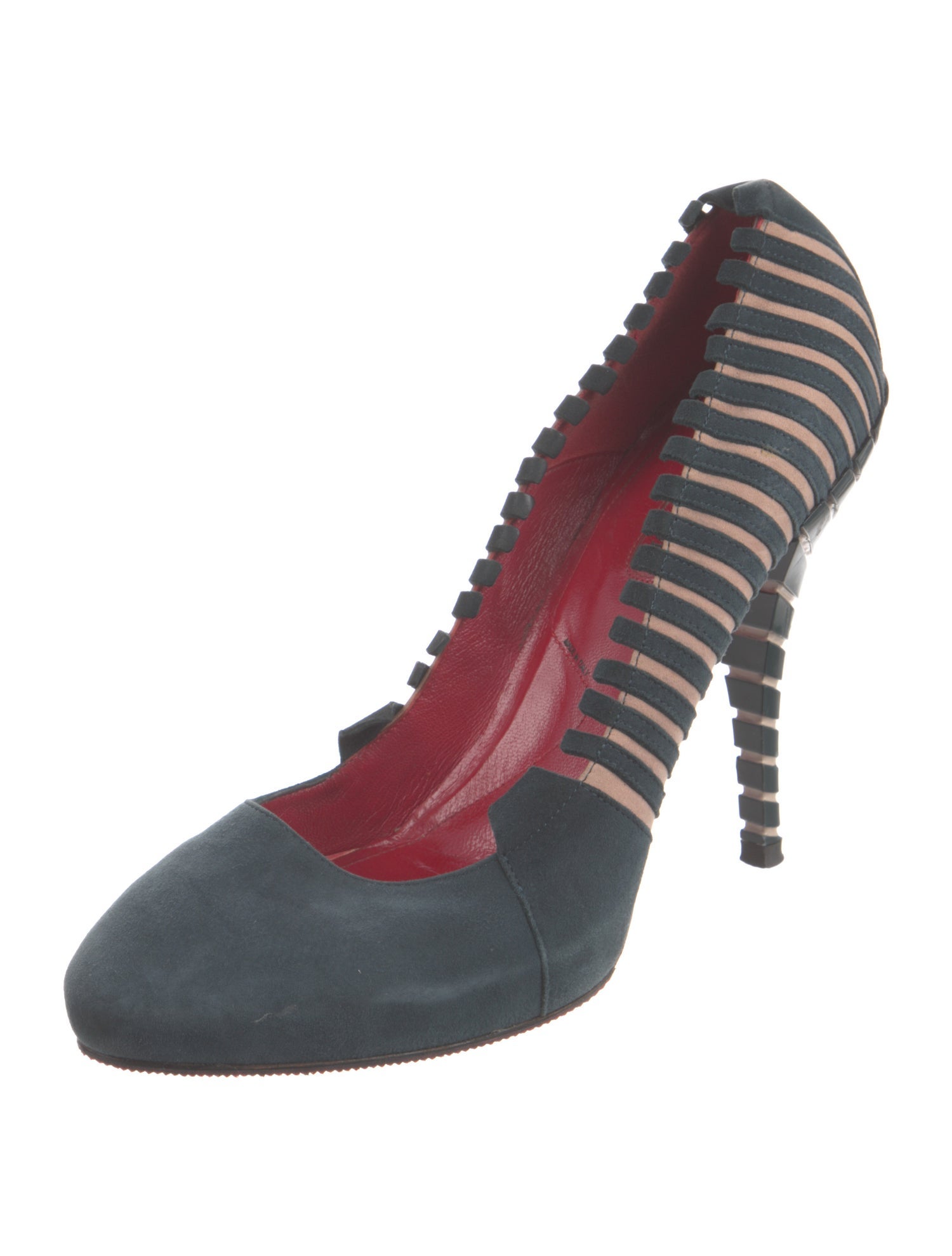 Cesare Paciotti Suede Pumps