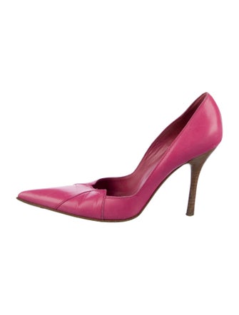 Cesare Paciotti Leather Pumps