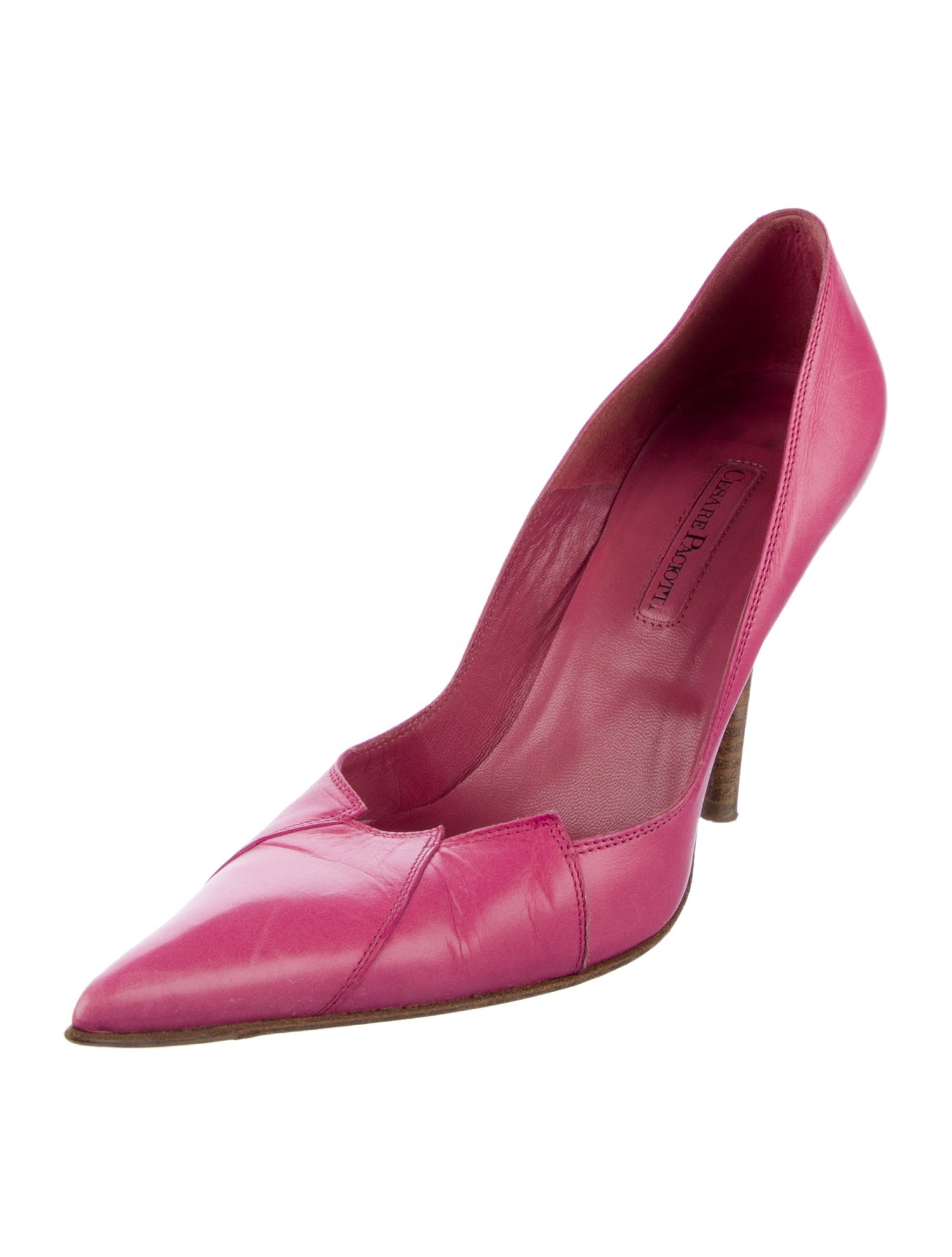Cesare Paciotti Leather Pumps