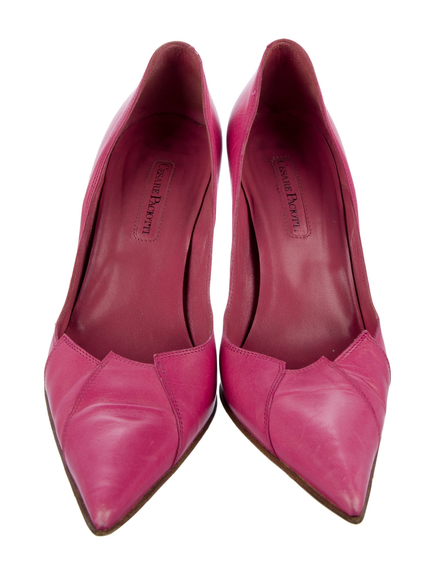 Cesare Paciotti Leather Pumps