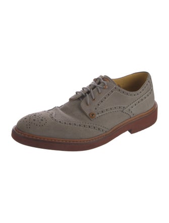 Cesare Paciotti Suede Brogues