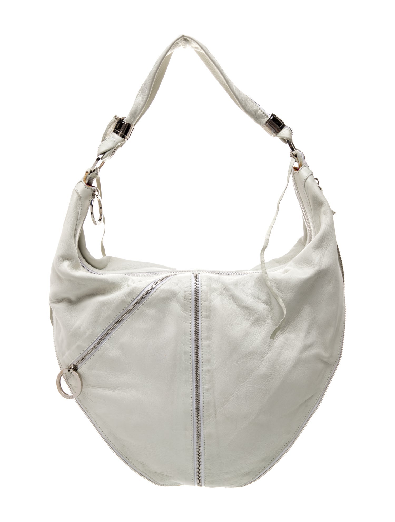 Cesare Paciotti Leather Messenger Bag