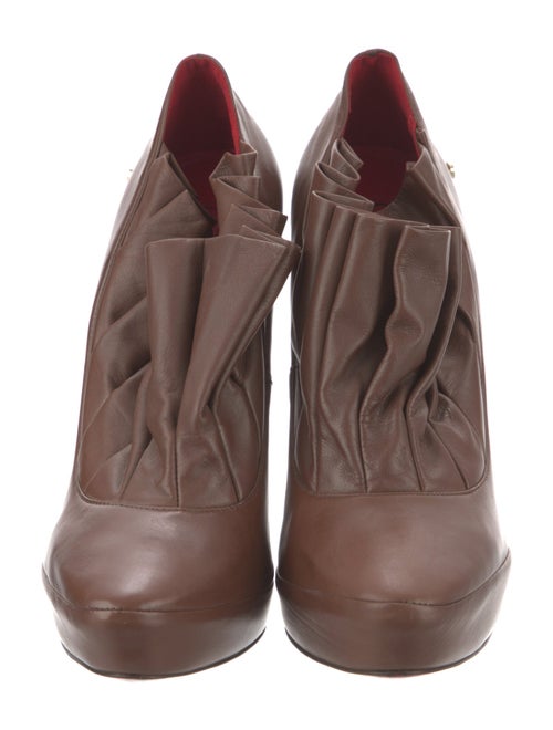 Cesare Paciotti Leather T-Strap Pumps